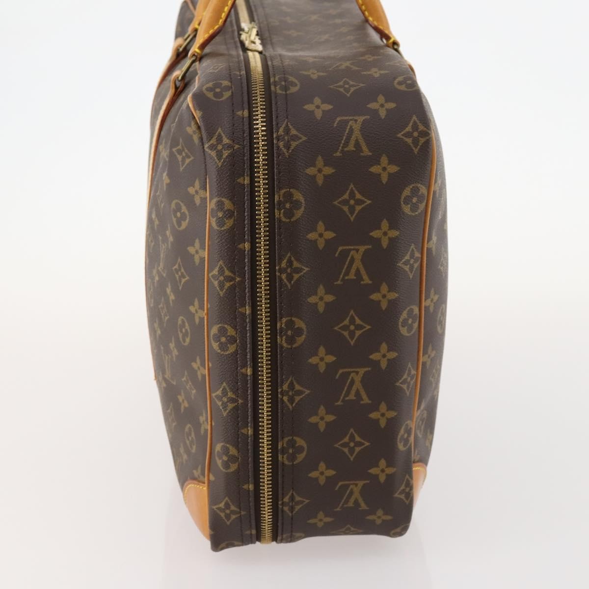 Louis Vuitton Sirius Handbag Monogram Canvas Brown Canvas Travel Bag Bag (Pre-Owned)