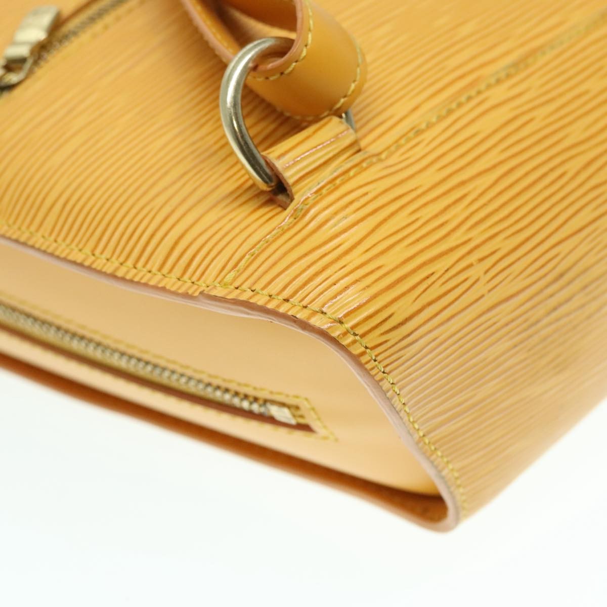 Louis Vuitton Mabillon Backpack Epi Leather Yellow Leather Backpack Bag (Pre-Owned)