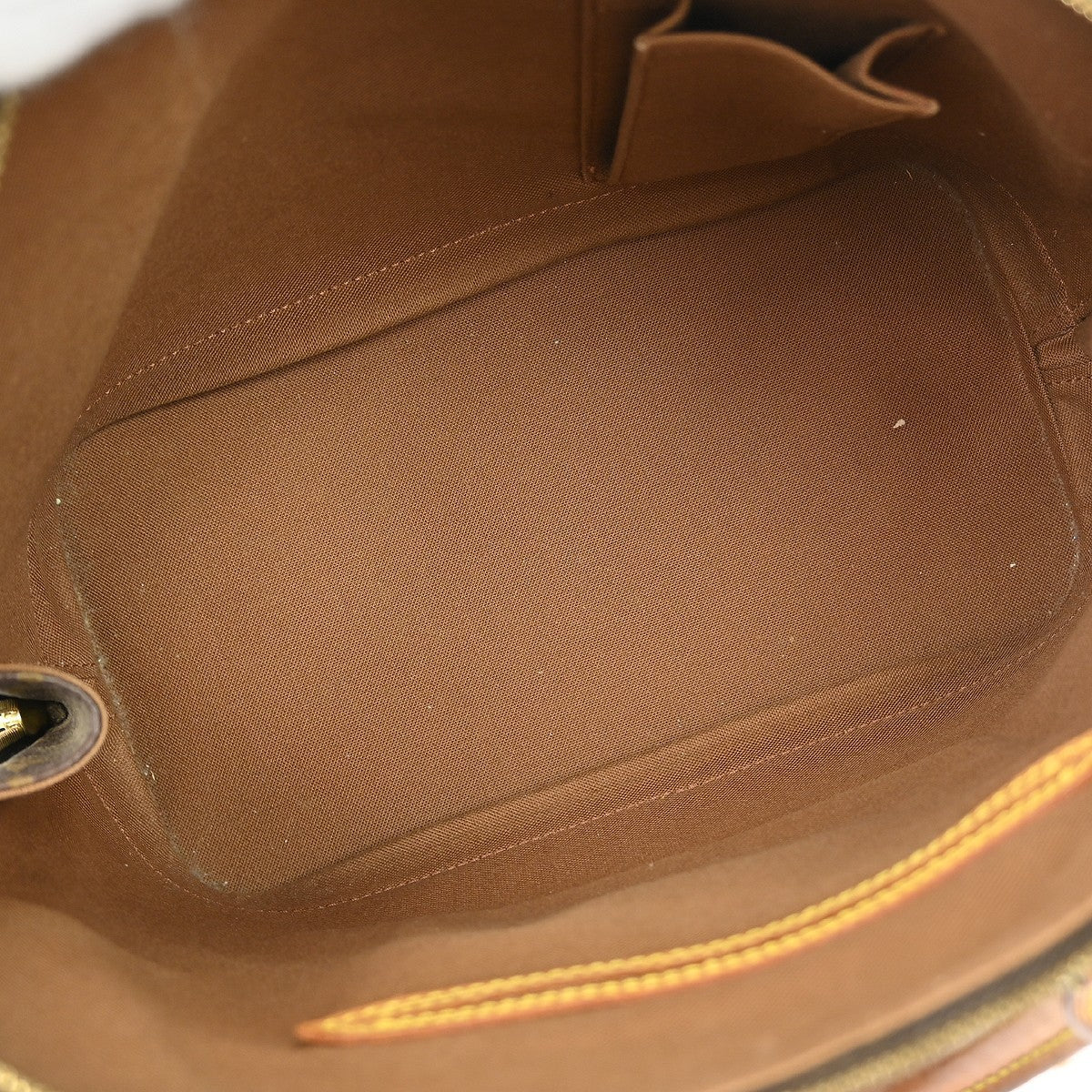 Louis Vuitton Alma Handbag Monogram Canvas Brown Canvas Handbag (Pre-Owned)