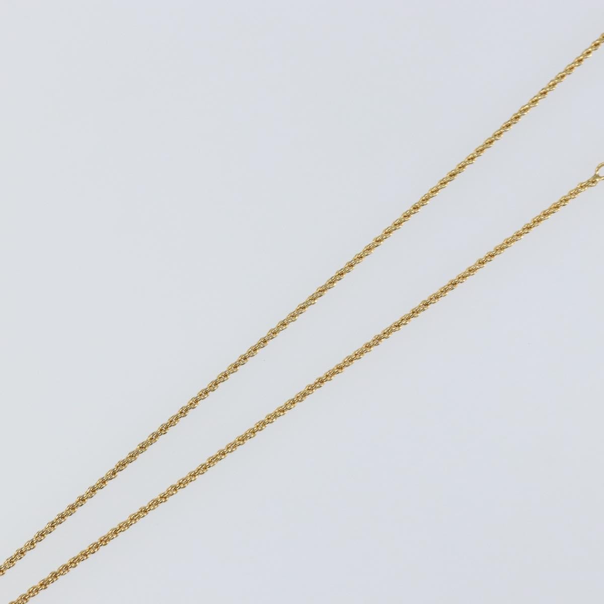 Christian Dior Cd Round Pendant Necklace Metal Gold Metal Necklace Jewelry (Pre-Owned)