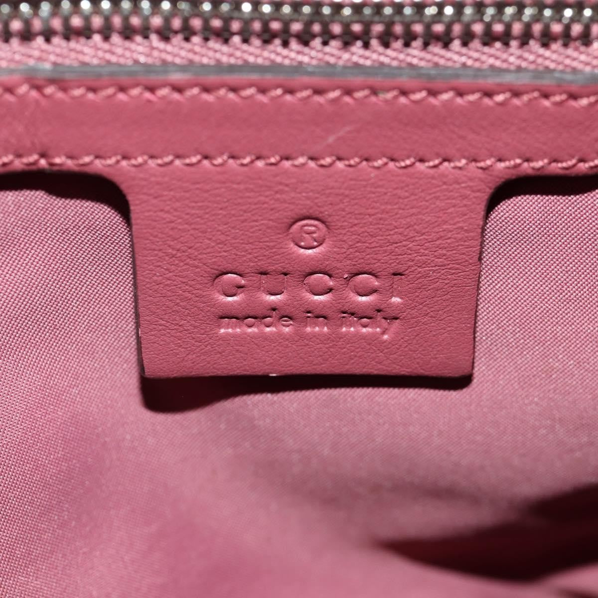 Gucci Buckle Backpack Blooms Print Gg Coated Canvas Beige Canvas Backpack Bag (Pre-Owned)