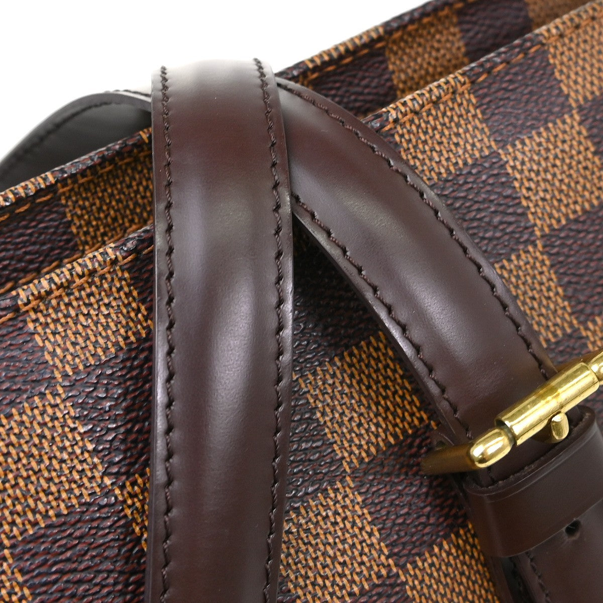 Louis Vuitton Chelsea Handbag Damier Brown Canvas Shoulder Bag Bag (Pre-Owned)