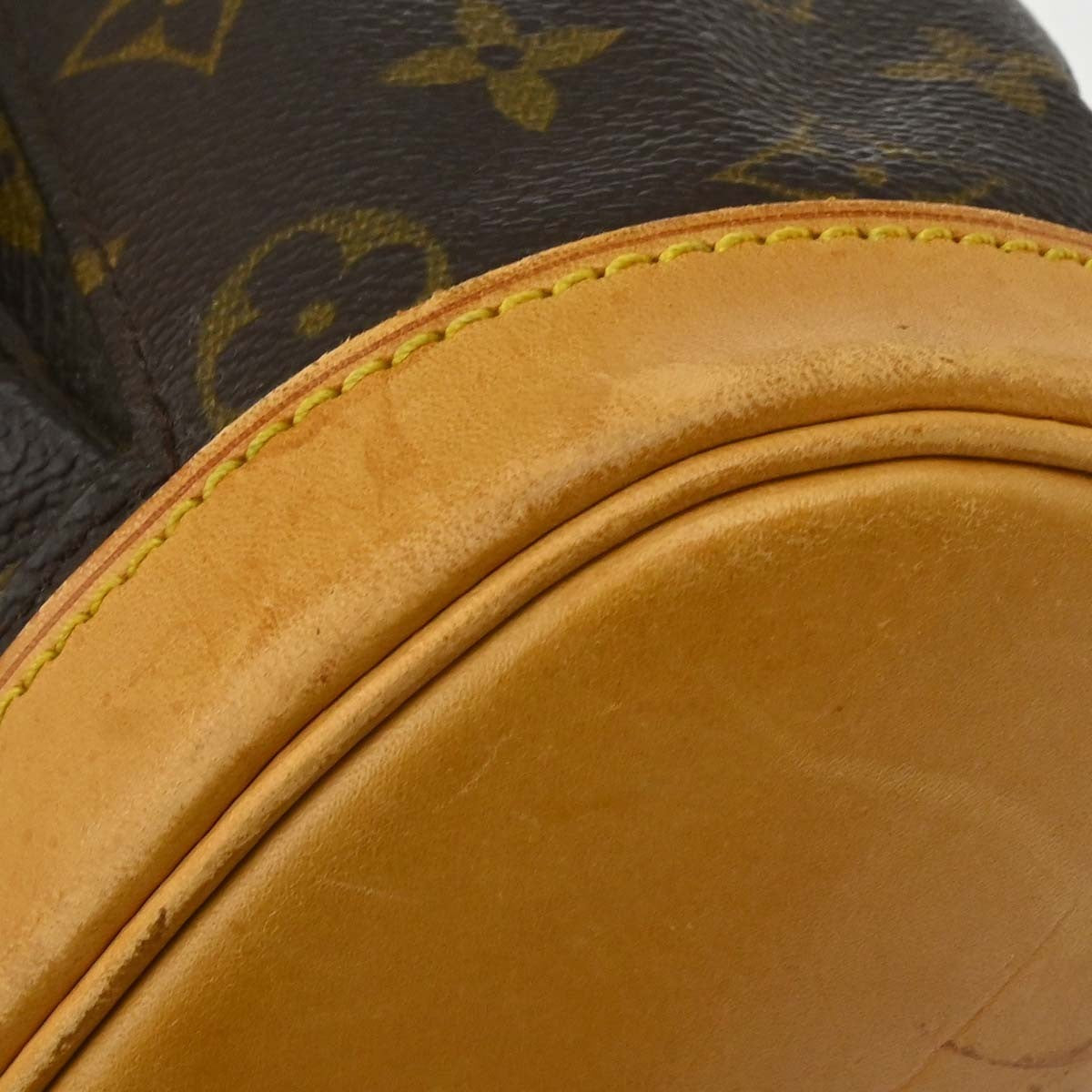 Louis Vuitton Vintage Montsouris Backpack Monogram Canvas Brown Canvas Backpack Bag (Pre-Owned)