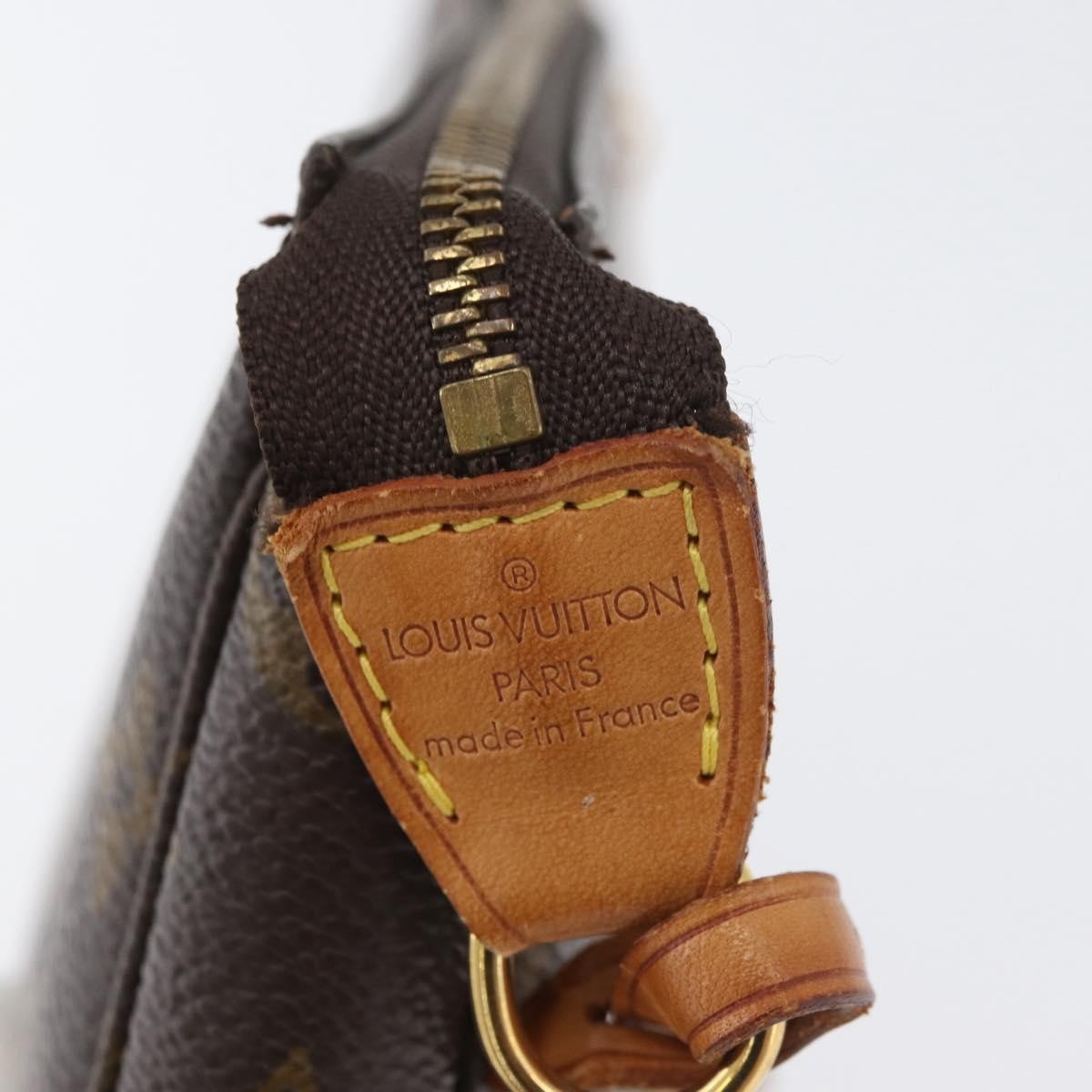 Louis Vuitton Pochette Accessoires Nm Monogram Canvas Brown Canvas Clutche & Pouche Bag (Pre-Owned)