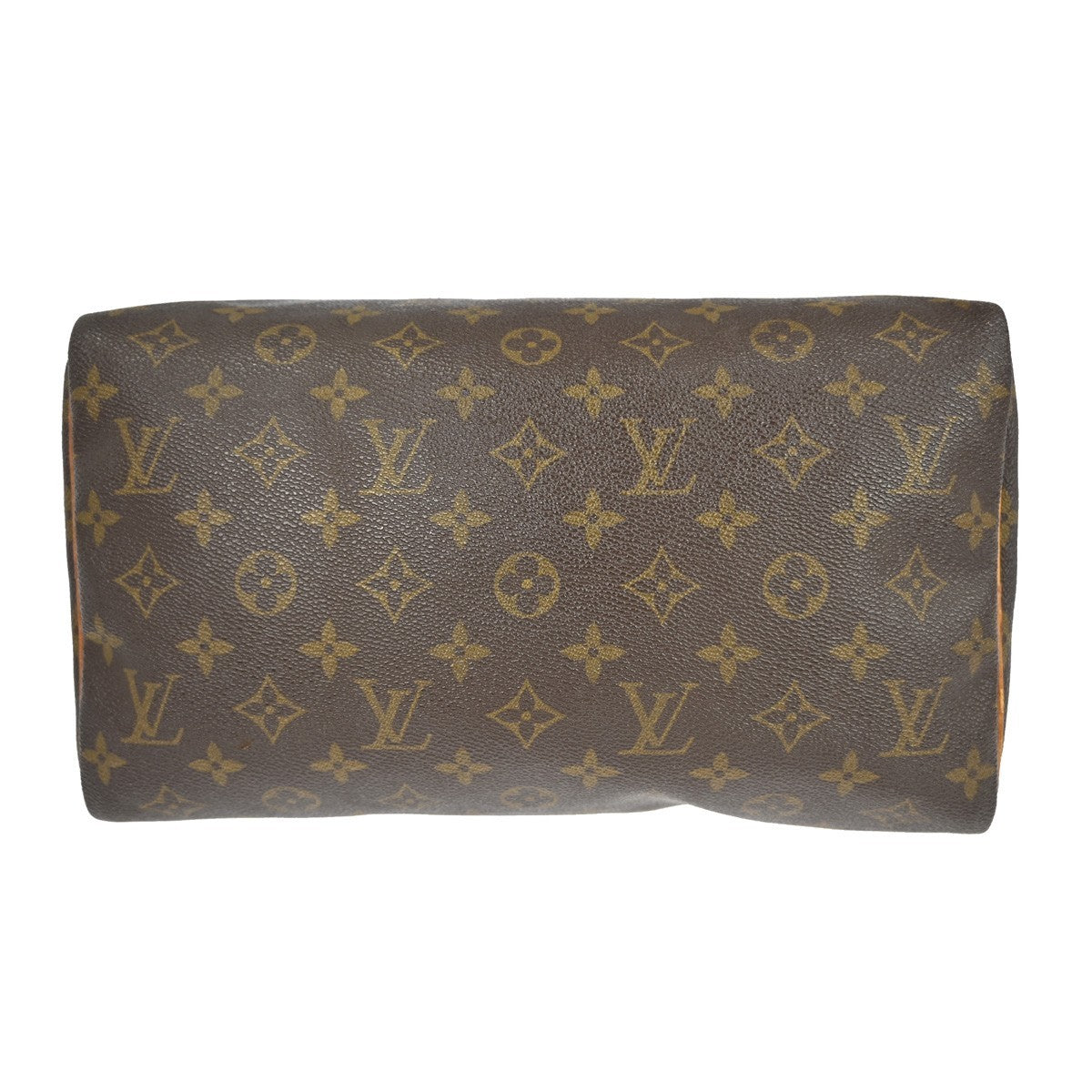 Louis Vuitton Speedy Handbag Monogram Canvas Brown Canvas Handbag (Pre-Owned)