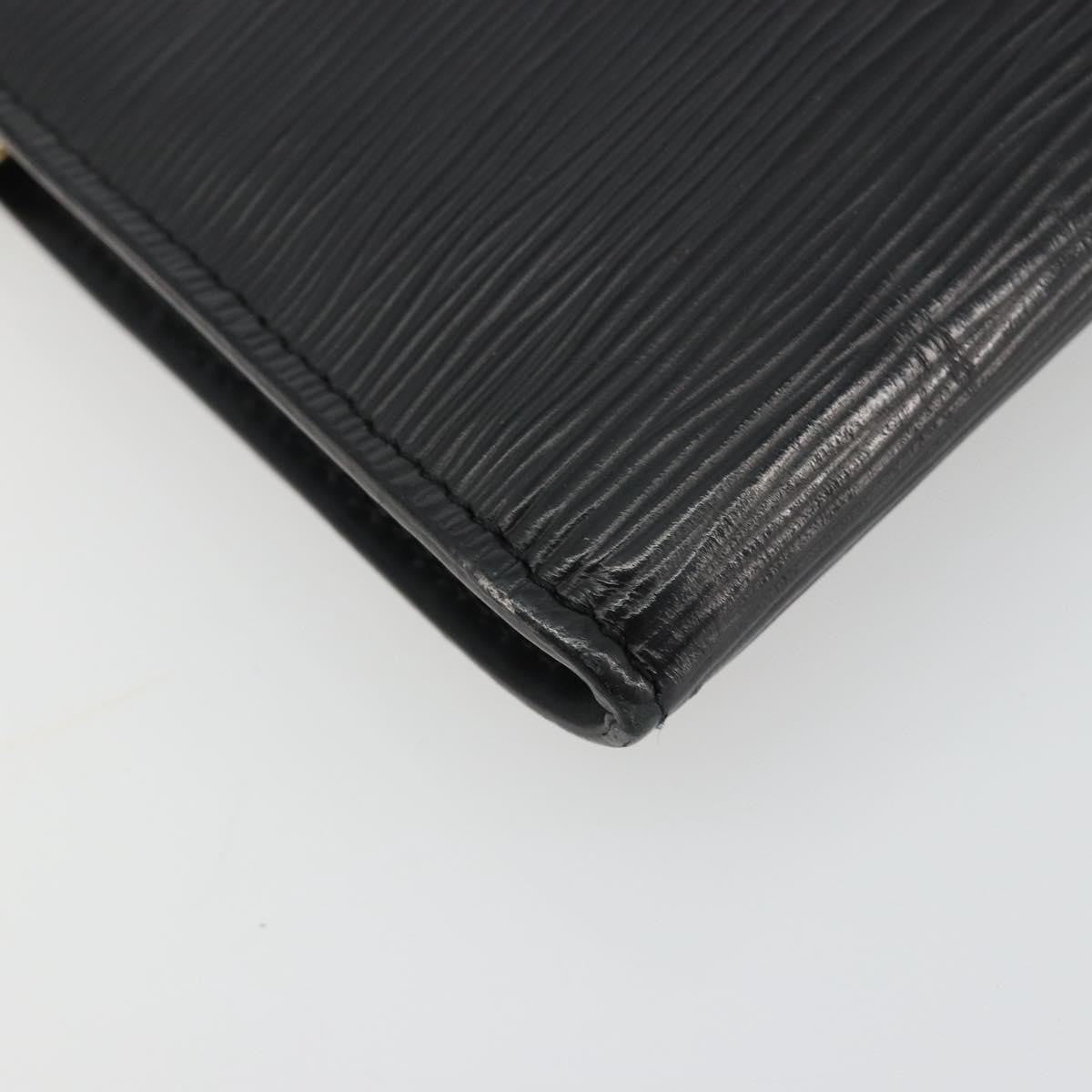 Louis Vuitton Pochette Accessoires Epi Leather Black Leather Clutche & Pouche Bag (Pre-Owned)