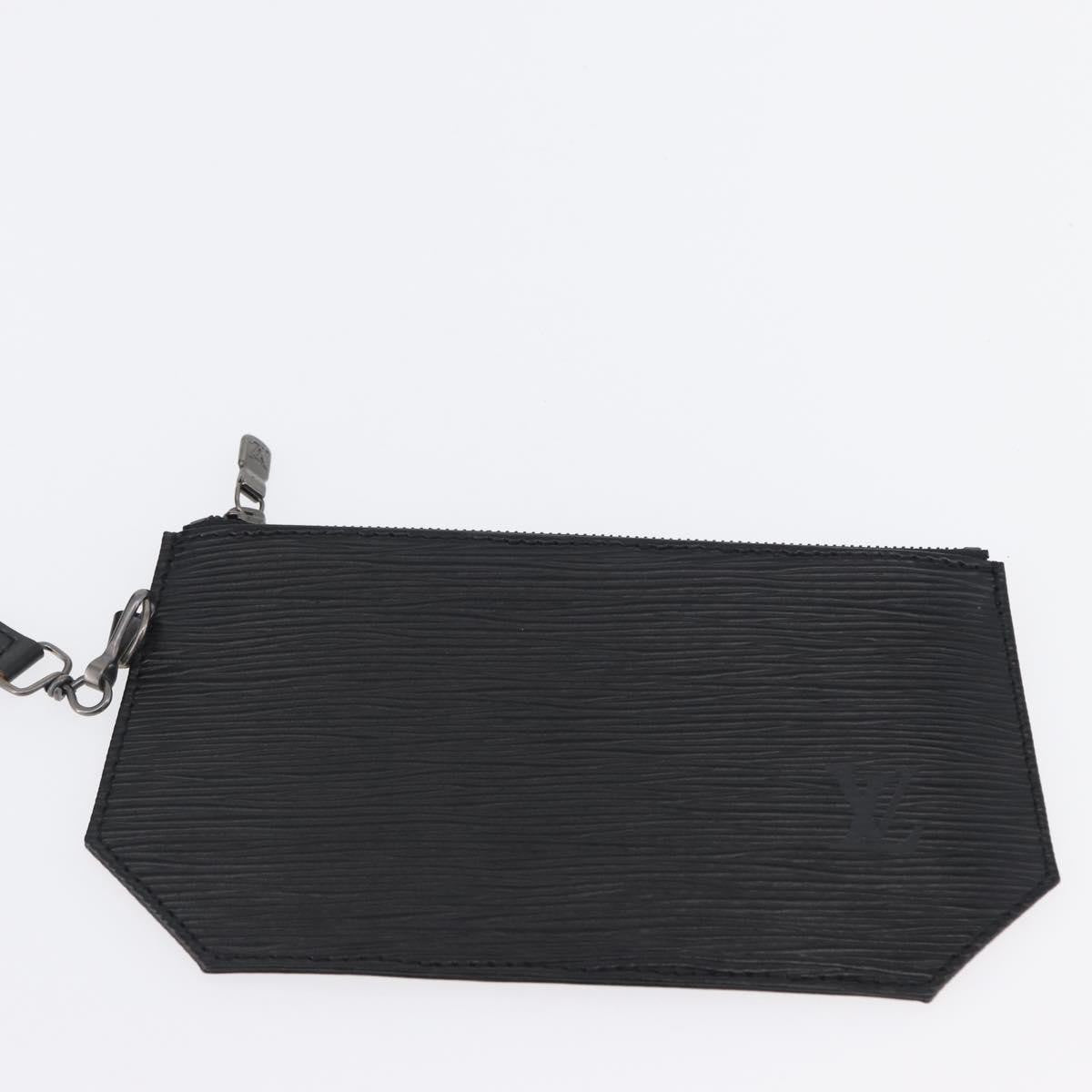 Louis Vuitton Vintage Sac D'epaule Handbag Epi Leather Black Leather Shoulder Bag Bag (Pre-Owned)