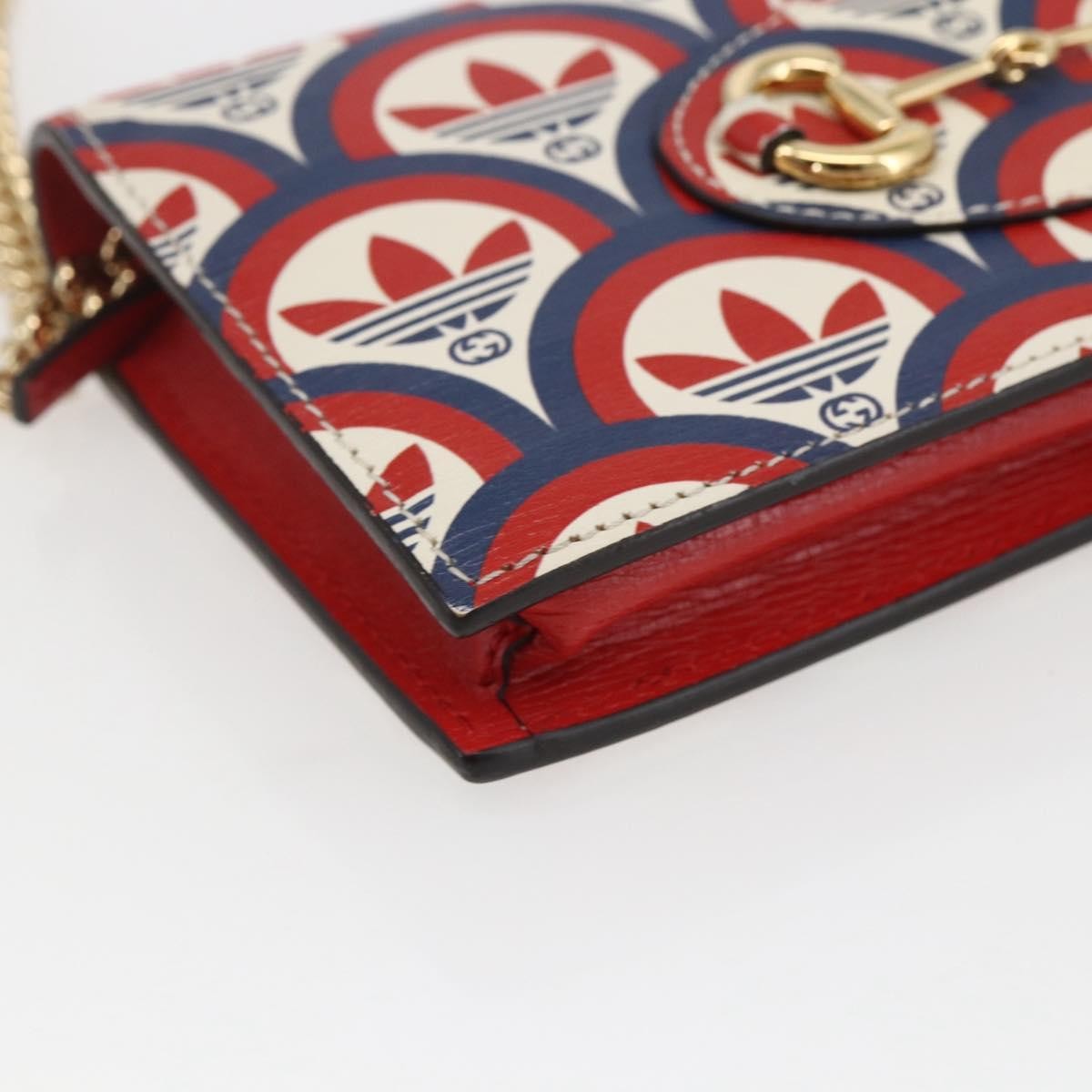 Gucci X Adidas Wallet On Chain Leather Multicolour Leather Shoulder Bag Bag (Pre-Owned)