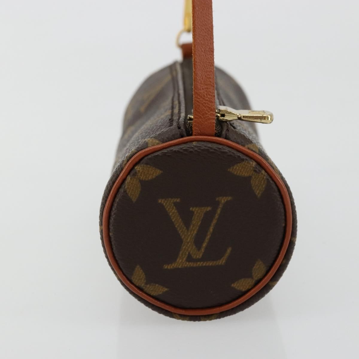 Louis Vuitton Papillon Pochette Monogram Canvas Brown Canvas Clutche & Pouche Bag (Pre-Owned)