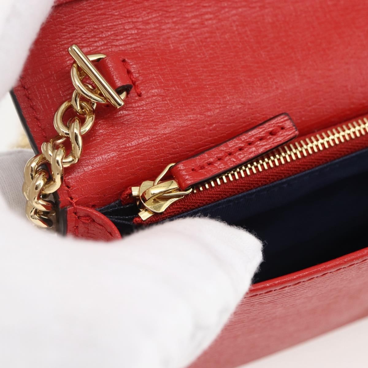 Gucci X Adidas Wallet On Chain Leather Multicolour Leather Shoulder Bag Bag (Pre-Owned)