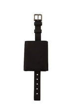Dolce & Gabbana Elegant Black Leather Multi-Kit Trifold Women's Wallet