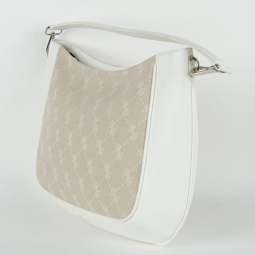 Blumarine Elegant White Hobo Bag - Diane Style Women's Luxury
