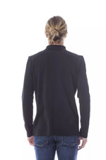 Verri Elegant Embroidered Long Sleeve Polo Men's Shirt