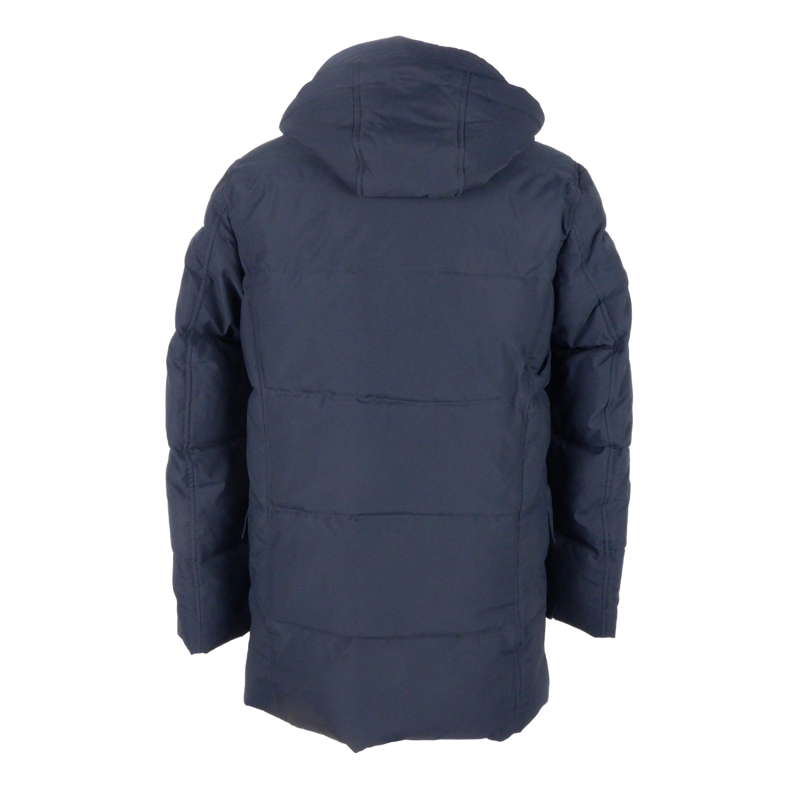Emilio Romanelli Sleek Blue Men's Hooded Men's Jacket