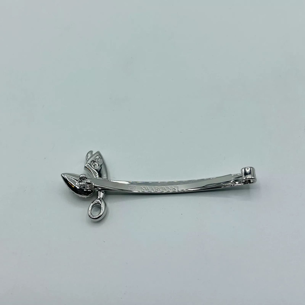 Swarovski Dancing Rhodium Silver Angel Hair Pin