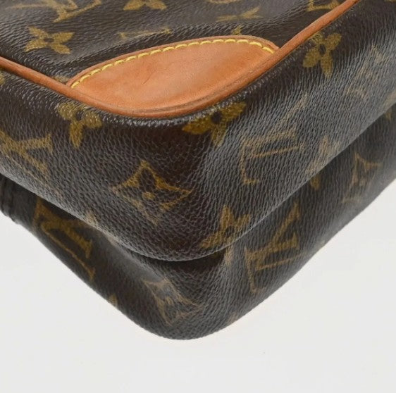 Louis Vuitton Amazone Monogram Canvas Brown Canvas Shoulder Bag Bag (Pre-Owned)