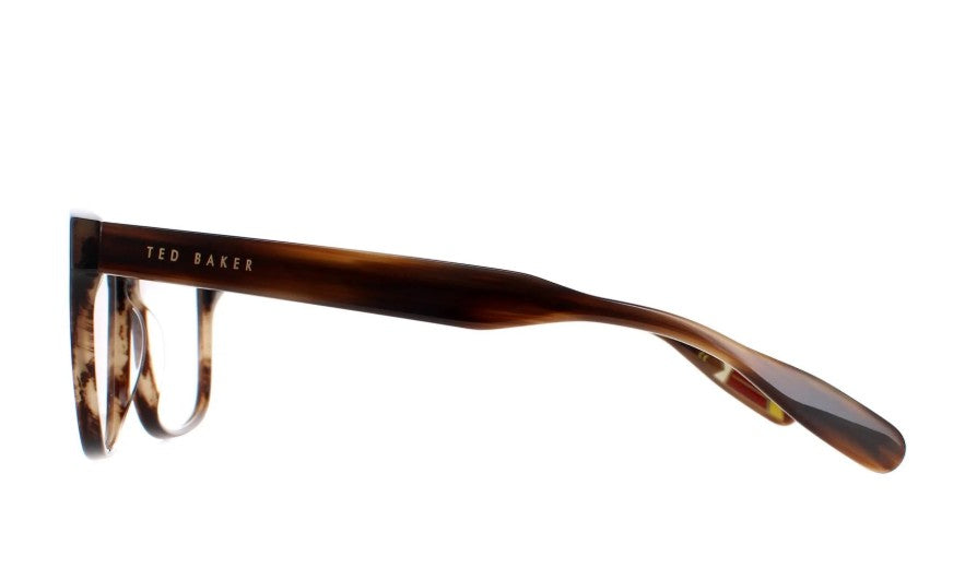 Ted Baker Efren Brown Horn Beige Eyeglass Frames