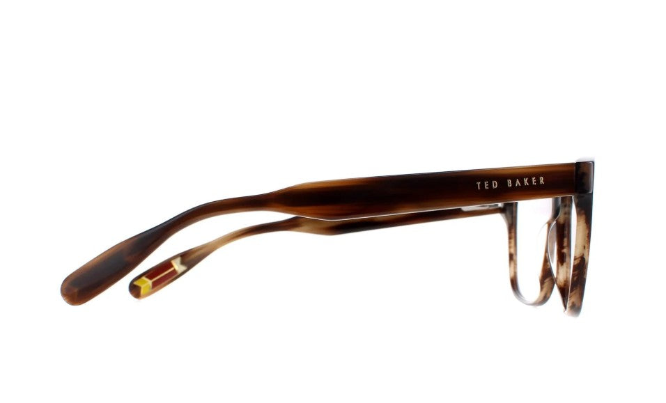 Ted Baker Efren Brown Horn Beige Eyeglass Frames