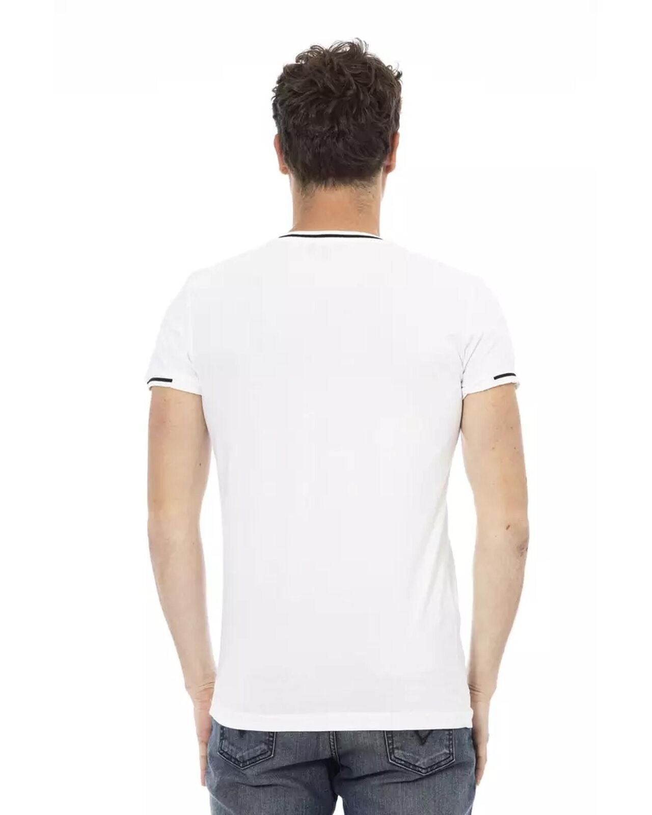 Trussardi Action White Cotton Men's T-Shirt