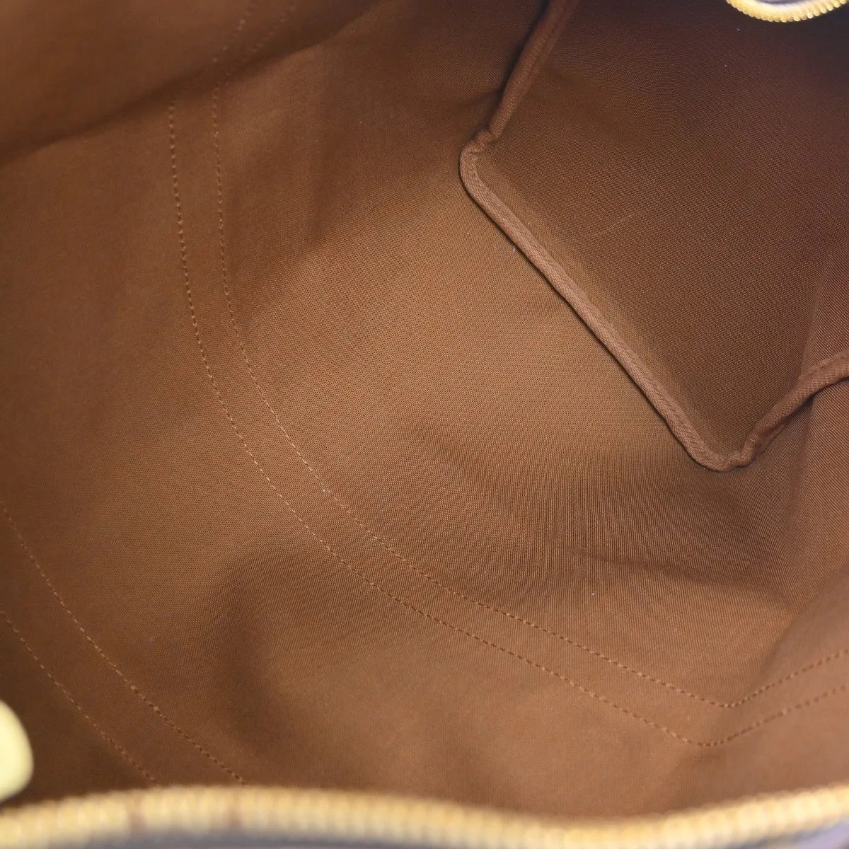 Louis Vuitton Keepall Monogram Canvas Brown Canvas Travel Bag Bag (Pre-Owned)