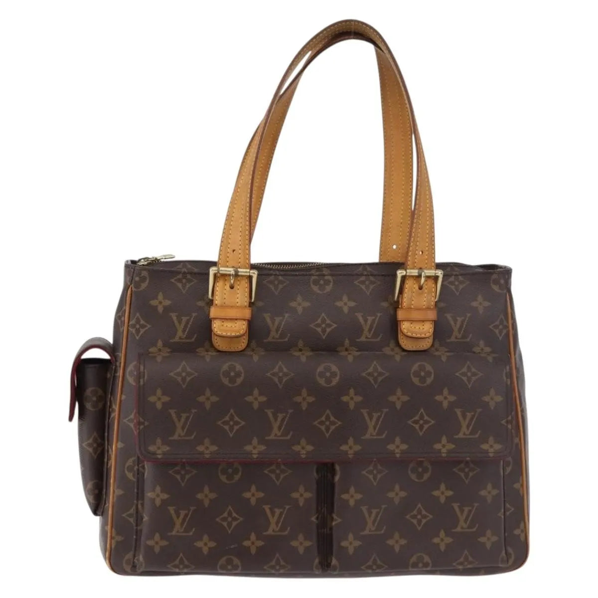 Louis Vuitton Multipli Cite Monogram Canvas Brown Canvas Shoulder Bag Bag (Pre-Owned)