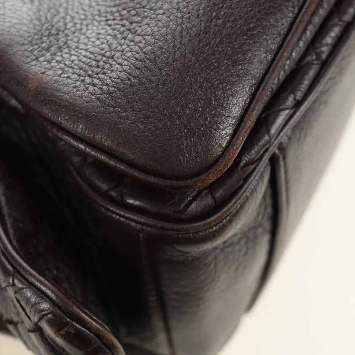 Bottega Veneta Cocker Hobo Leather Brown Leather Handbag (Pre-Owned)