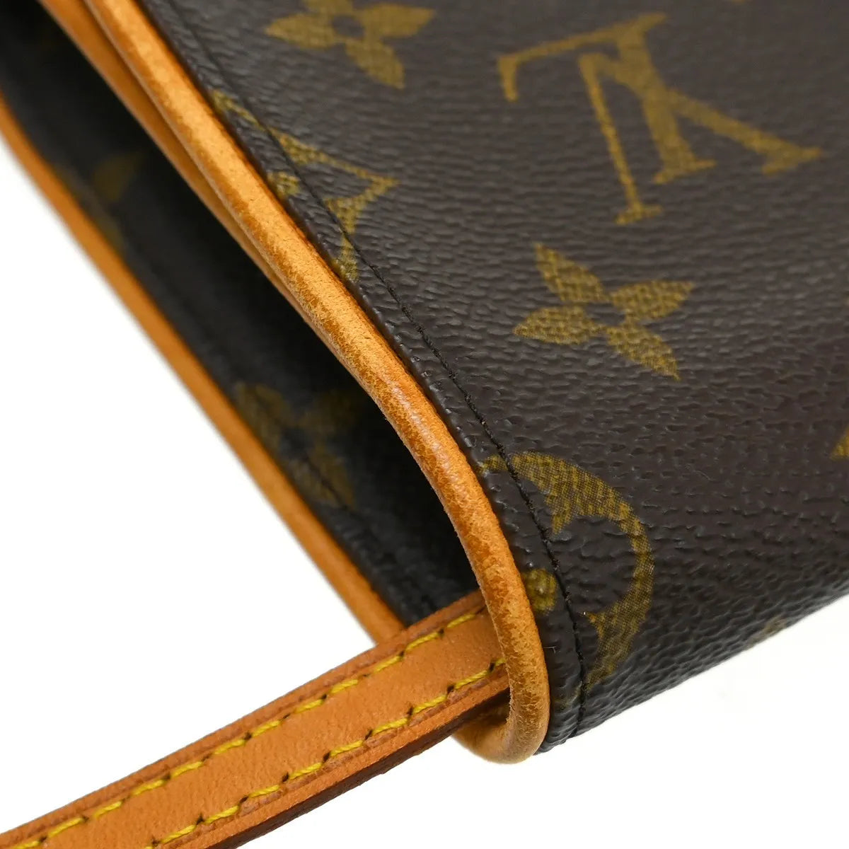 Louis Vuitton Twin Monogram Canvas Brown Canvas Clutche & Pouche Bag (Pre-Owned)