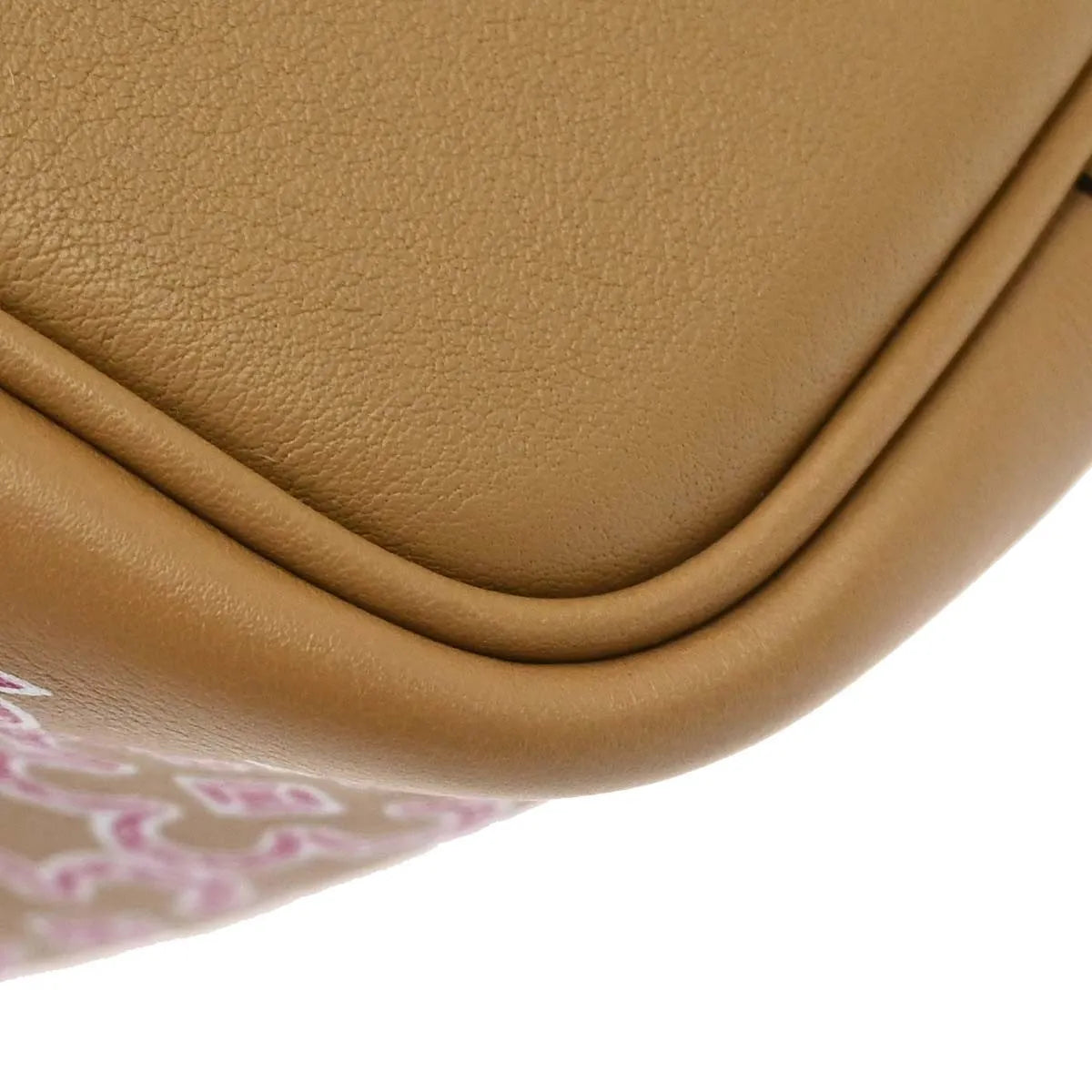 Hermes Picotin Lock Lucky Daisy Printed Swift Brown Leather Handbag (Pre-Owned)