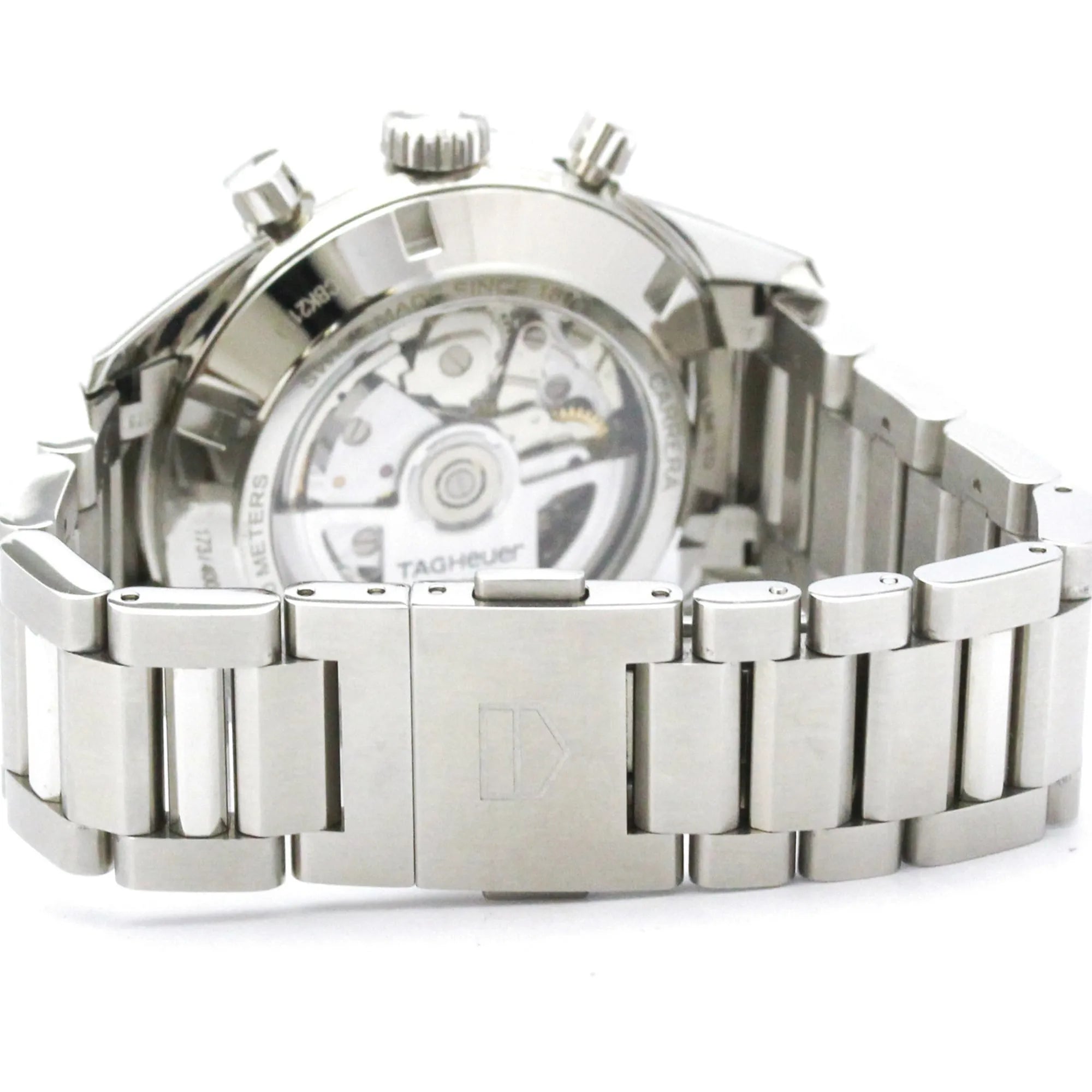 Tag Heuer Carrera Calibre 16 Chronograph Automatic Stainless Steel Watch (Pre-Owned)