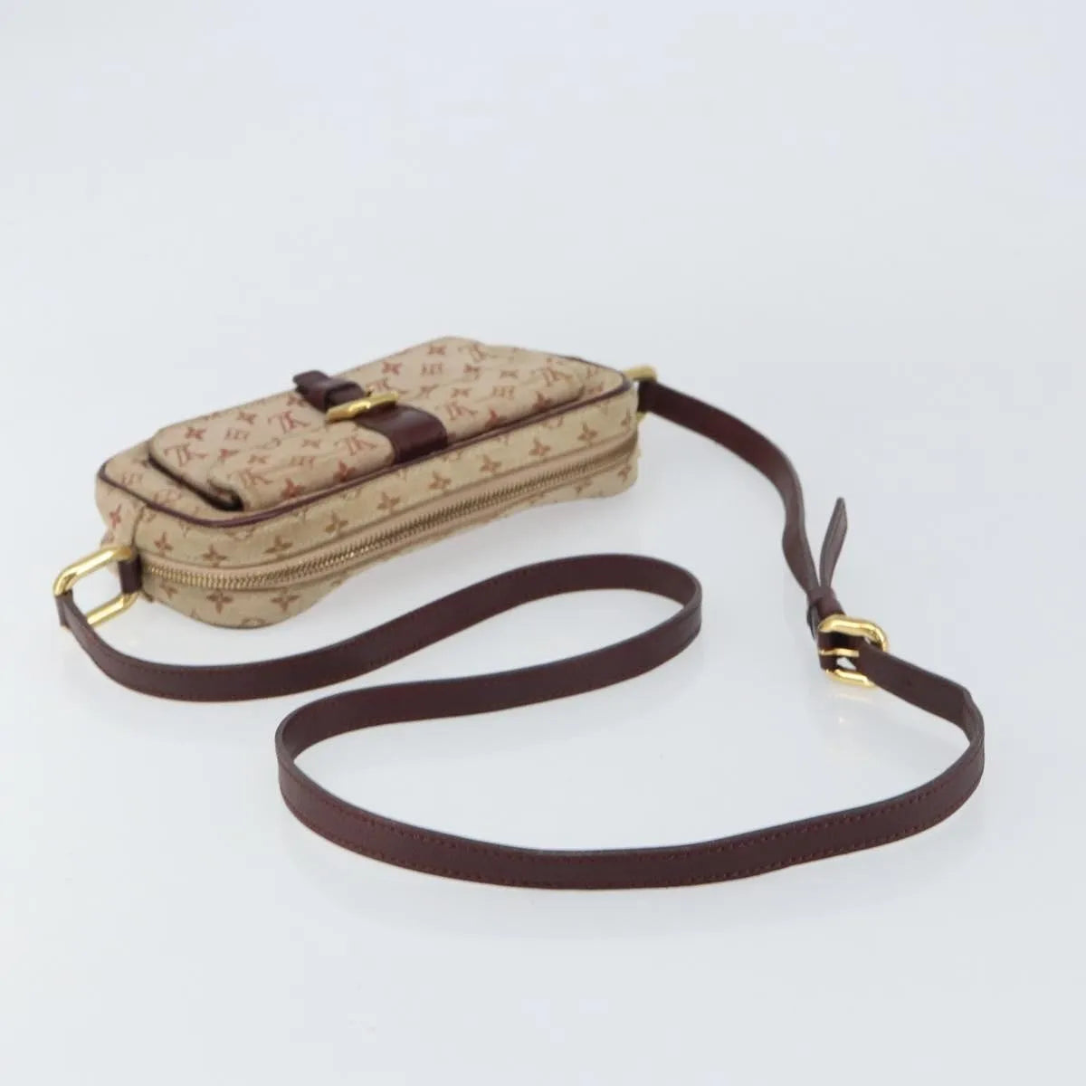 Louis Vuitton Juliette Mini Lin Red Canvas Shoulder Bag Bag (Pre-Owned)