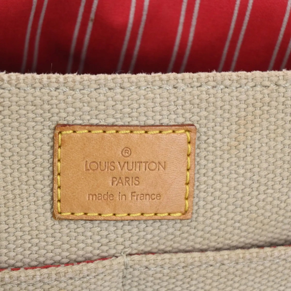 Louis Vuitton Antigua Besace Messenger Canvas Beige Canvas Shoulder Bag Bag (Pre-Owned)