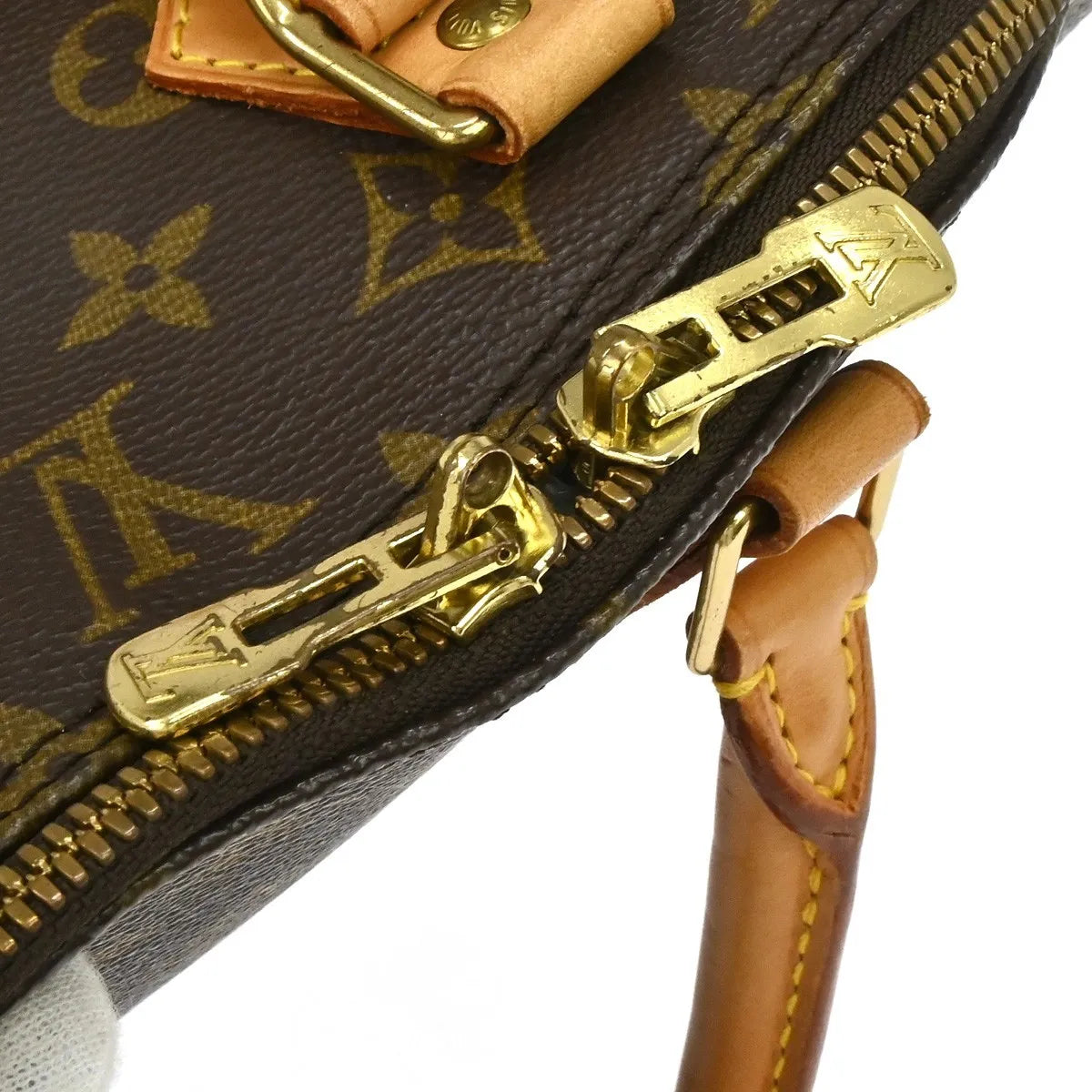 Louis Vuitton Vintage Alma Monogram Canvas Brown Canvas Handbag (Pre-Owned)