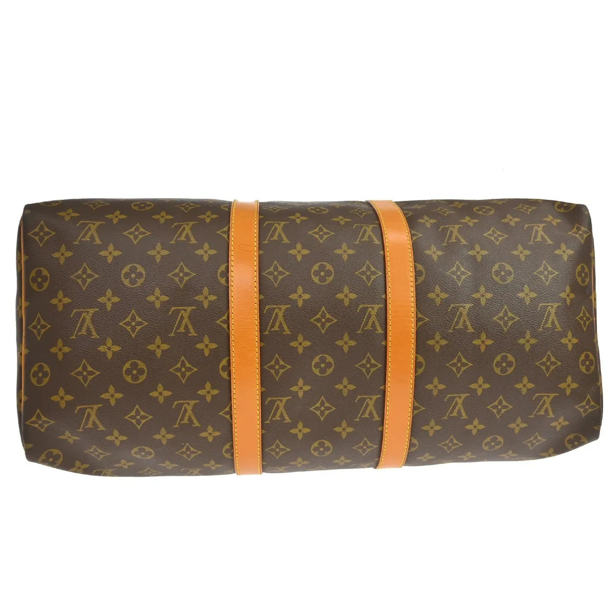 Louis Vuitton Keepall Monogram Canvas Brown Canvas Travel Bag Bag (Pre-Owned)