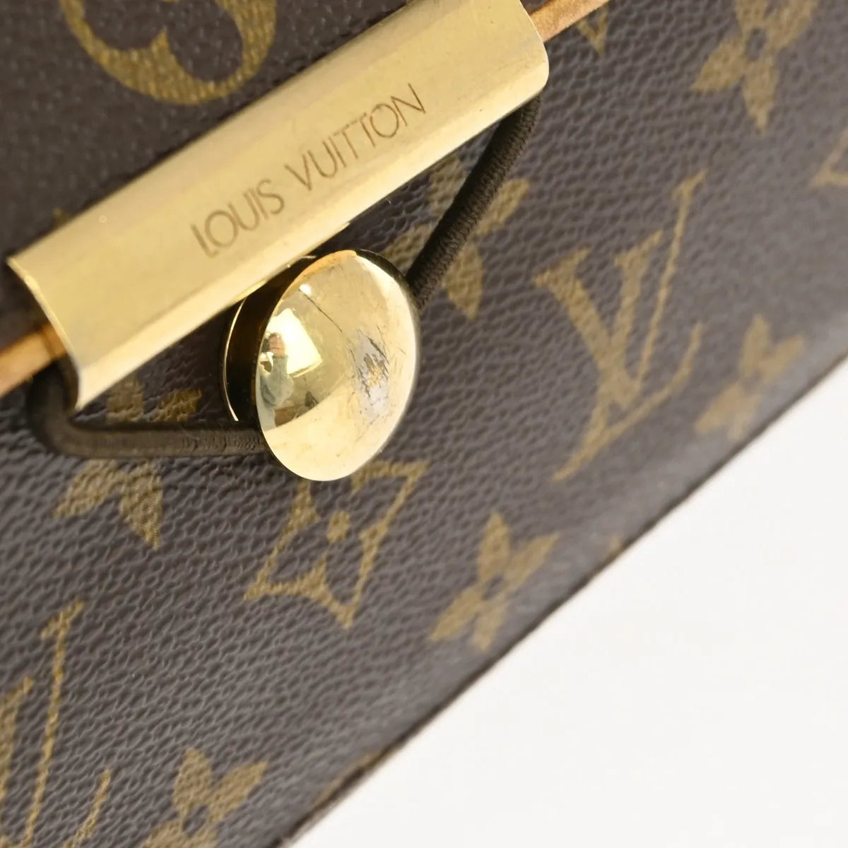 Louis Vuitton Abbesses Messenger Bag Monogram Canvas Brown Canvas Shoulder Bag Bag (Pre-Owned)