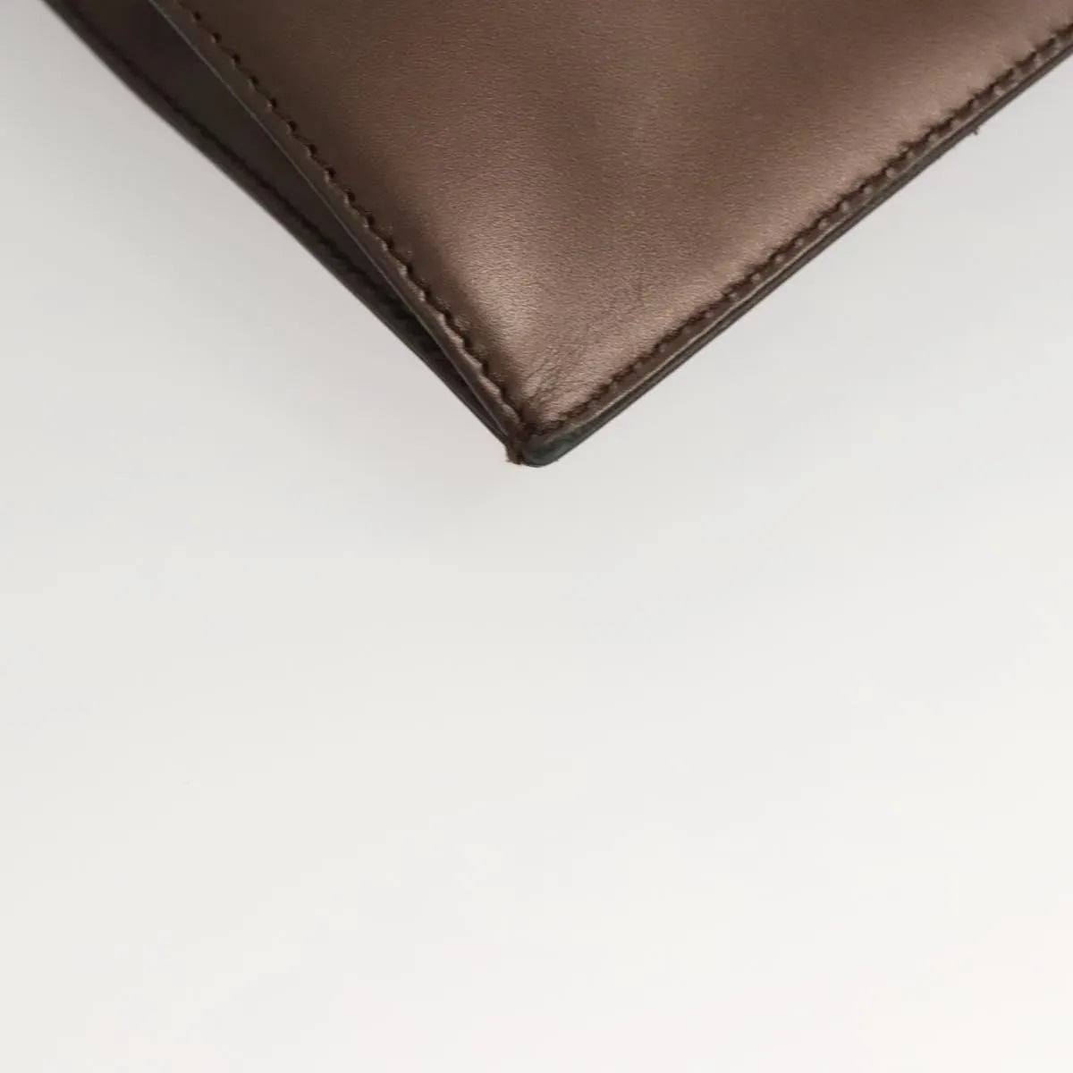 Gucci Vintage Leather Brown Leather Shoulder Bag Bag (Pre-Owned)