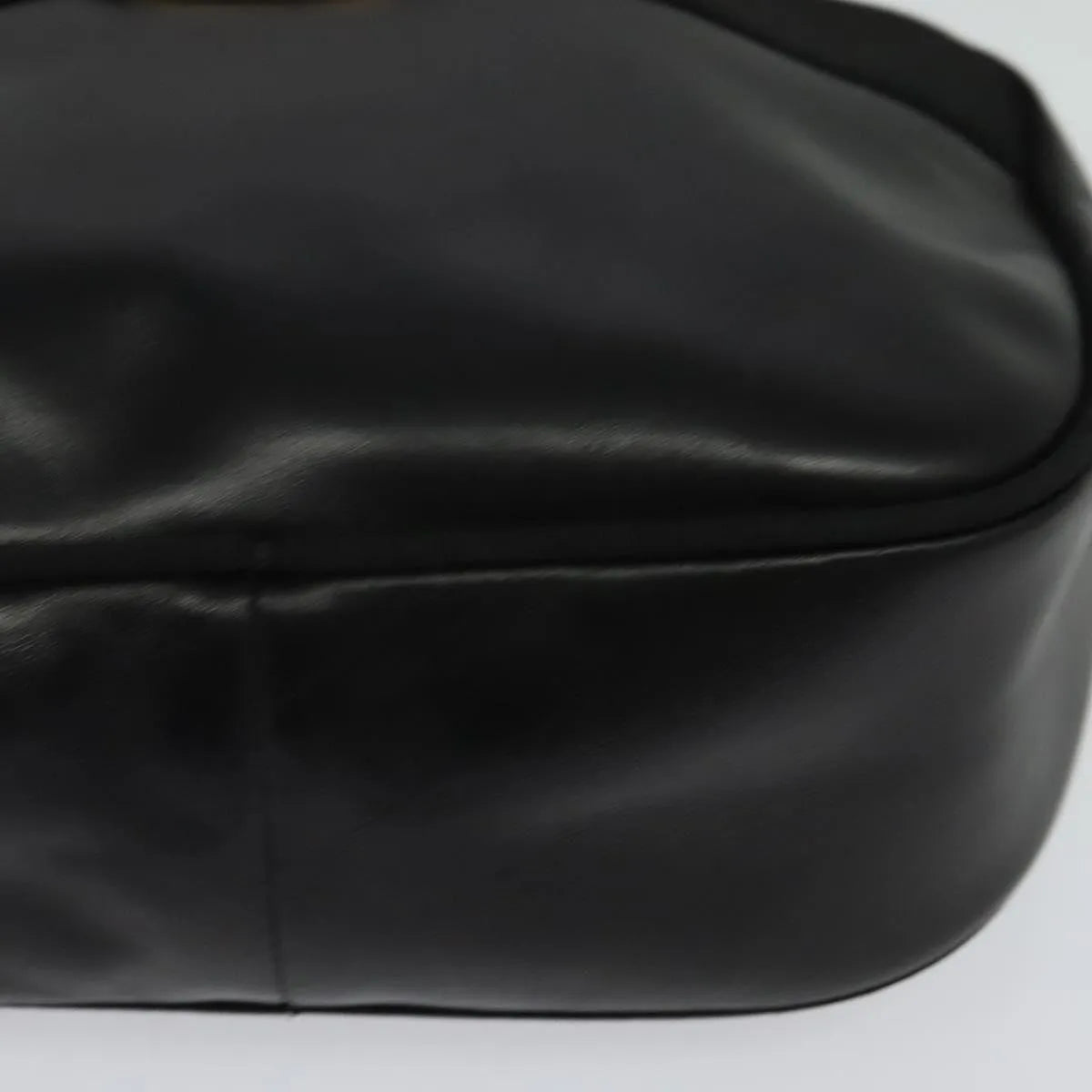 Salvatore Ferragamo Vara Bow Camera Leather Black Leather Shoulder Bag Bag (Pre-Owned)