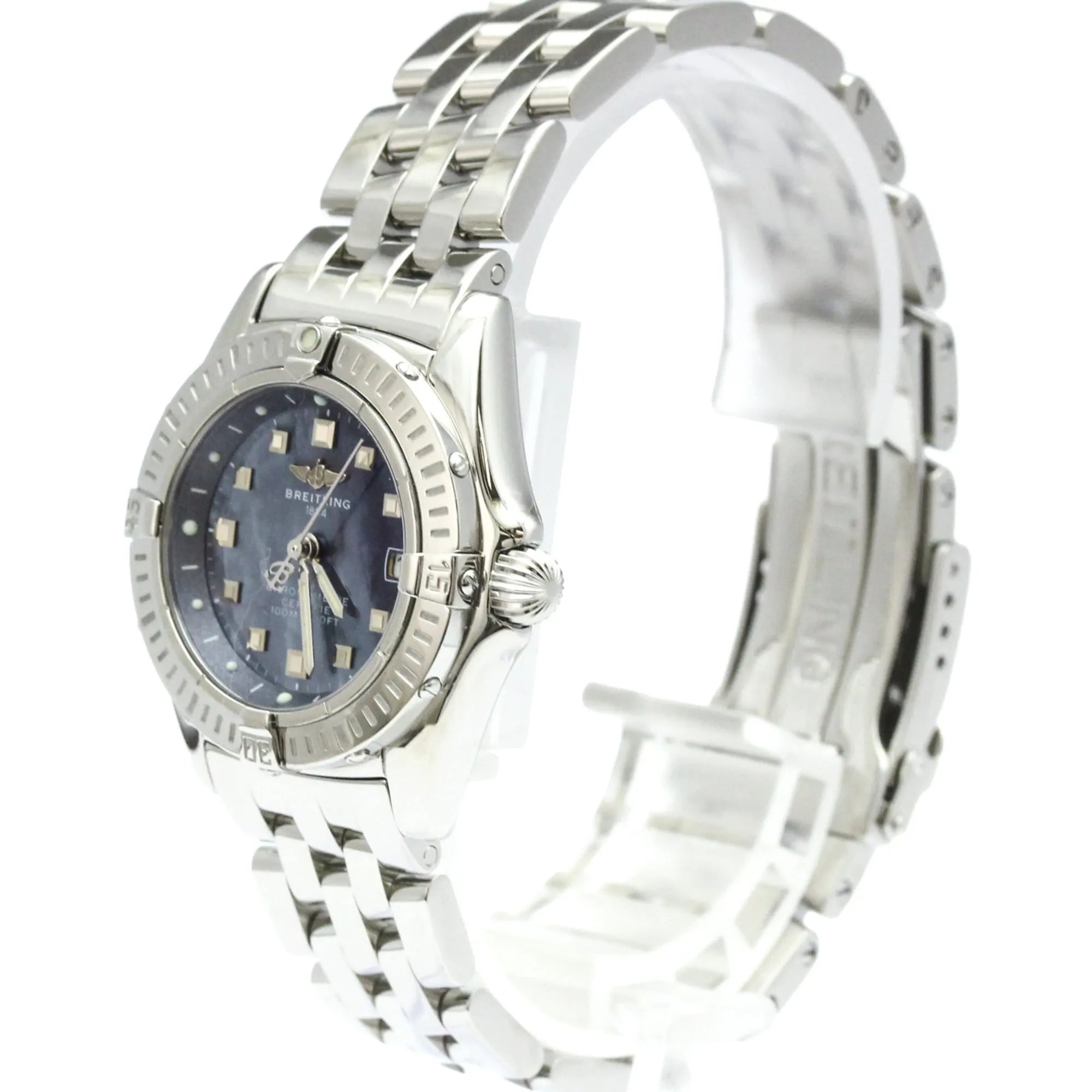 Breitling Callistino Quartz Stainless Steel Watch (Pre-Owned)