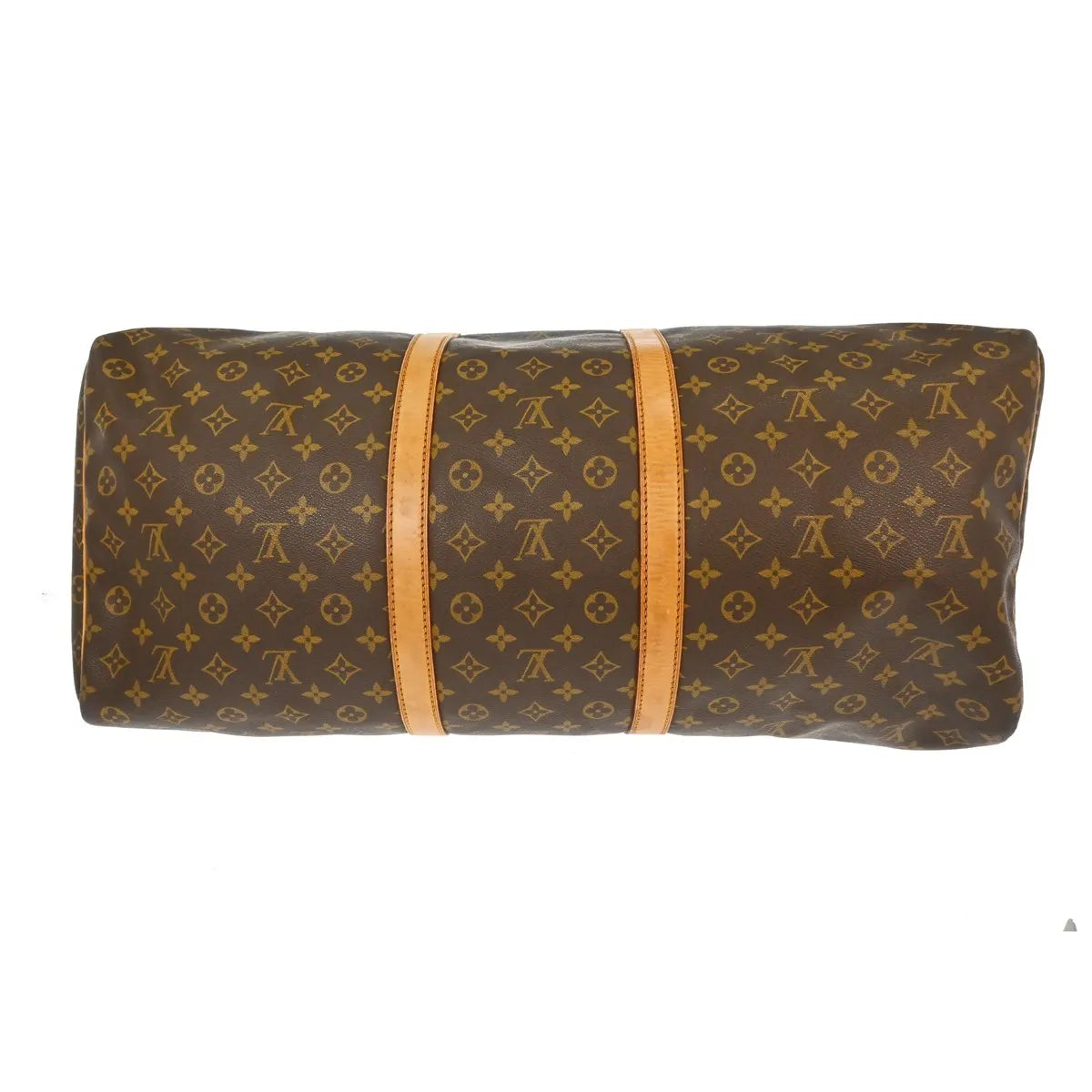Louis Vuitton Keepall Monogram Canvas Brown Canvas Travel Bag Bag (Pre-Owned)