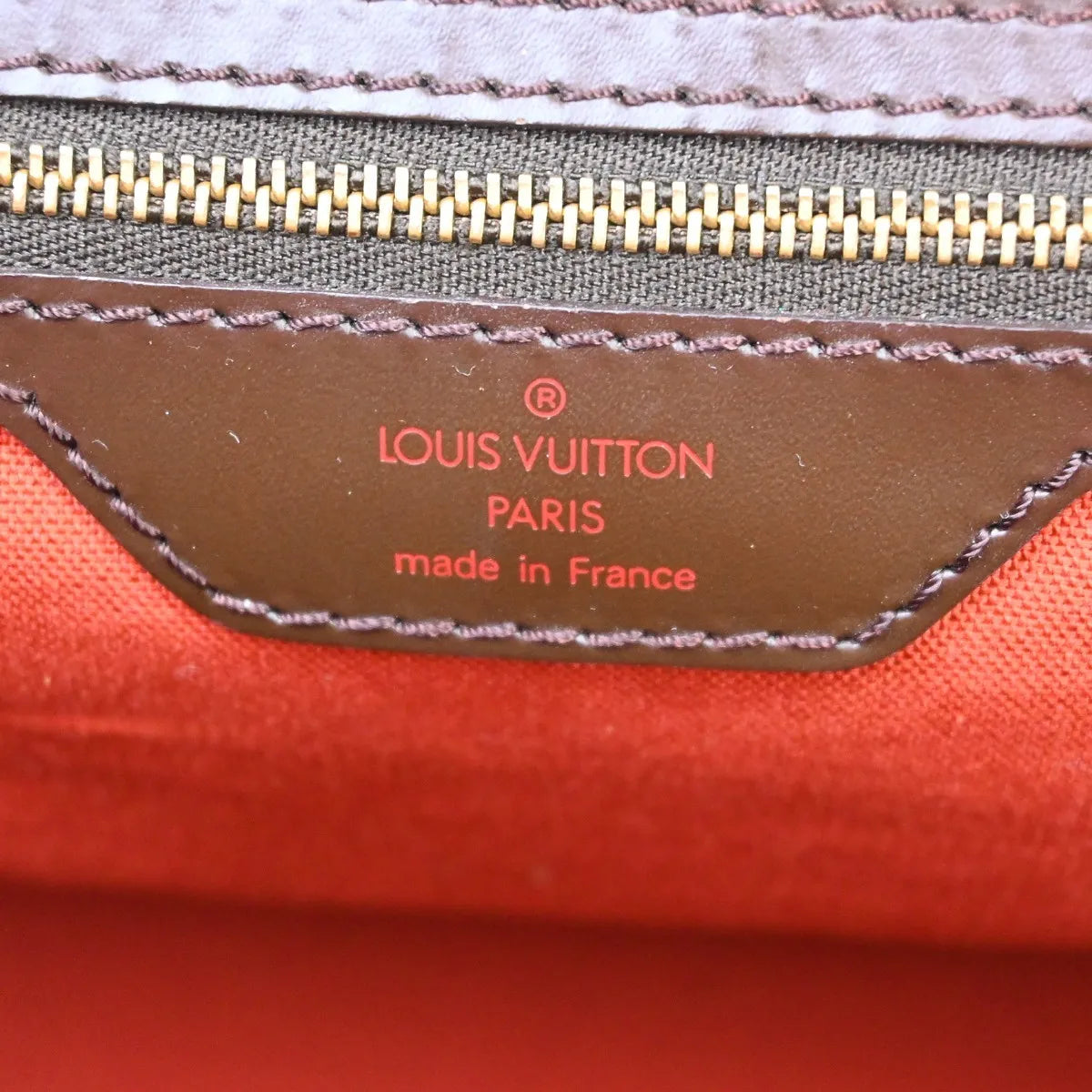 Louis Vuitton Neo Greenwich Damier Brown Canvas Handbag (Pre-Owned)