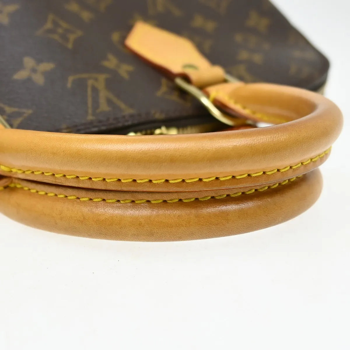Louis Vuitton Alma Monogram Canvas Brown Canvas Handbag (Pre-Owned)