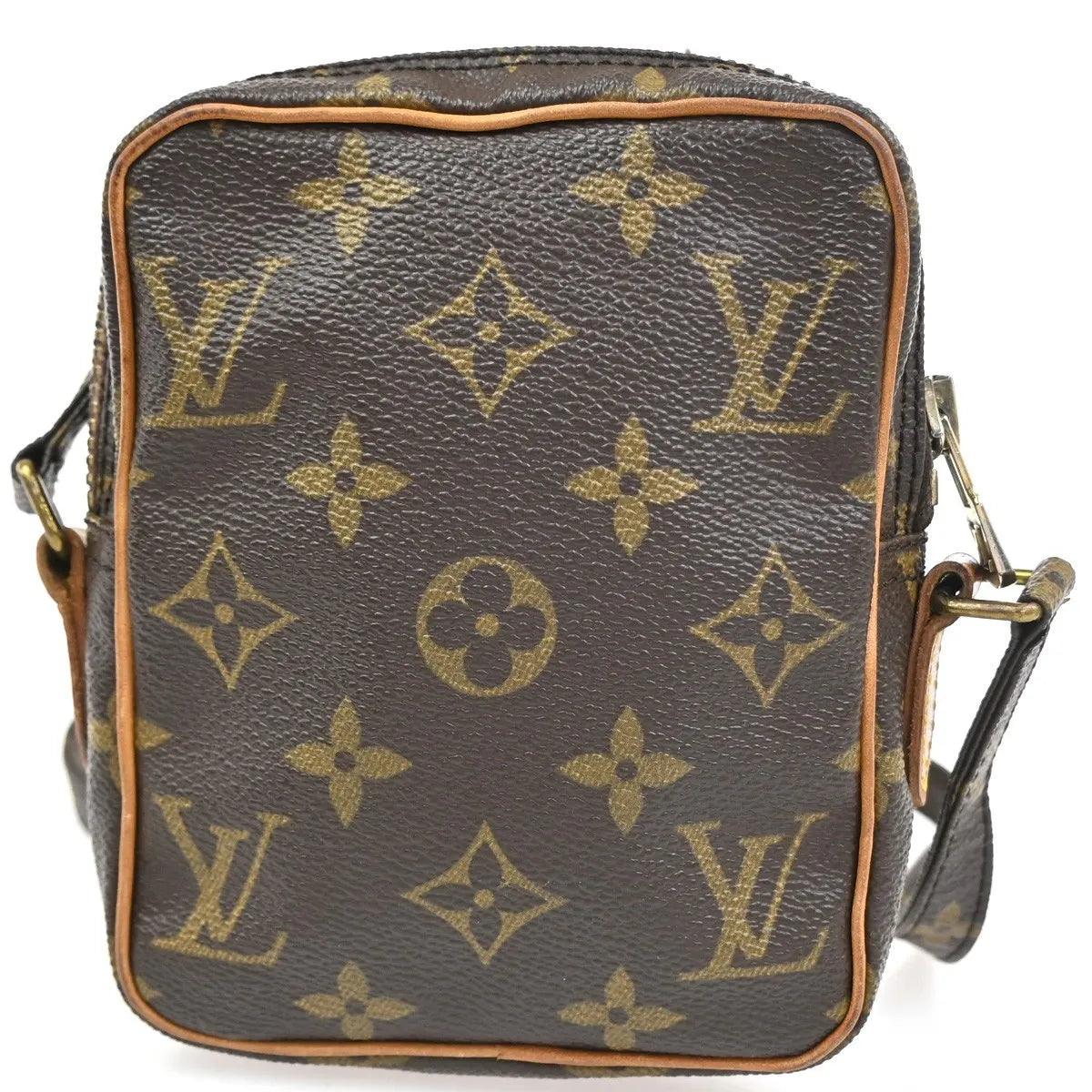 Louis Vuitton Danube Monogram Brown Canvas Shoulder Bag Bag (Pre-Owned)
