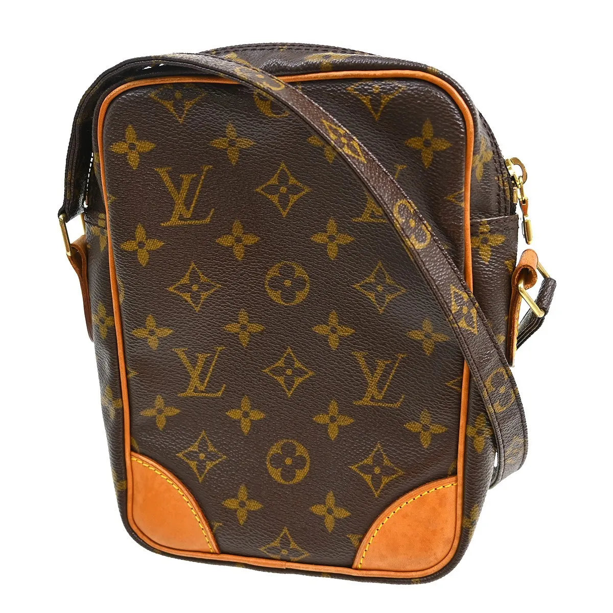 Louis Vuitton Amazone Monogram Canvas Brown Canvas Shoulder Bag Bag (Pre-Owned)