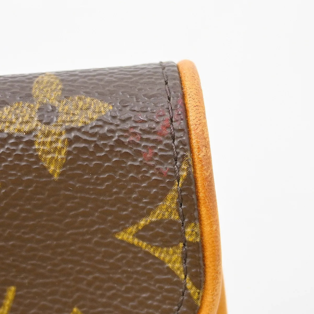 Louis Vuitton Florentine Waist Monogram Canvas Brown Canvas Clutche & Pouche Bag (Pre-Owned)