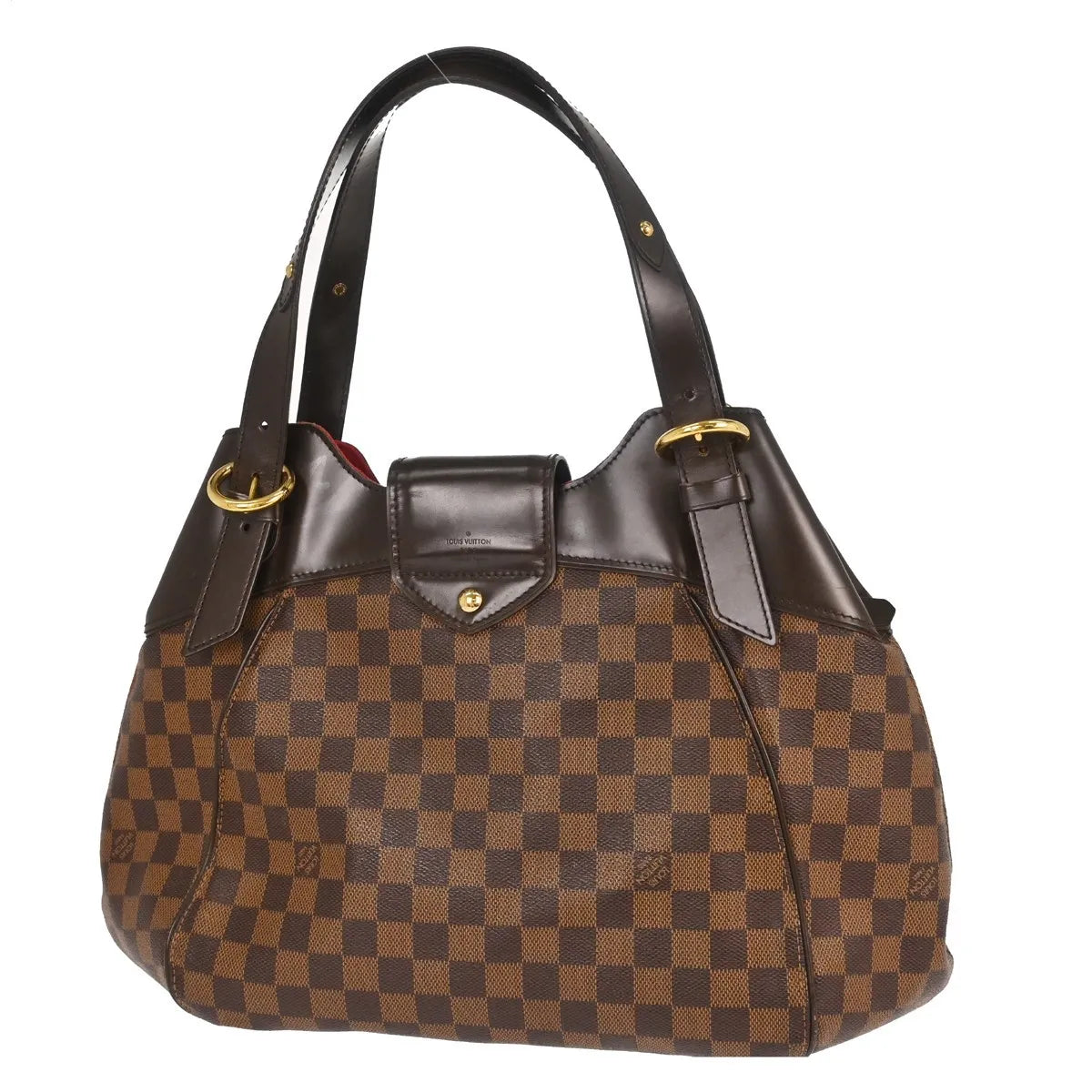 Louis Vuitton Sistina Damier Brown Canvas Handbag (Pre-Owned)