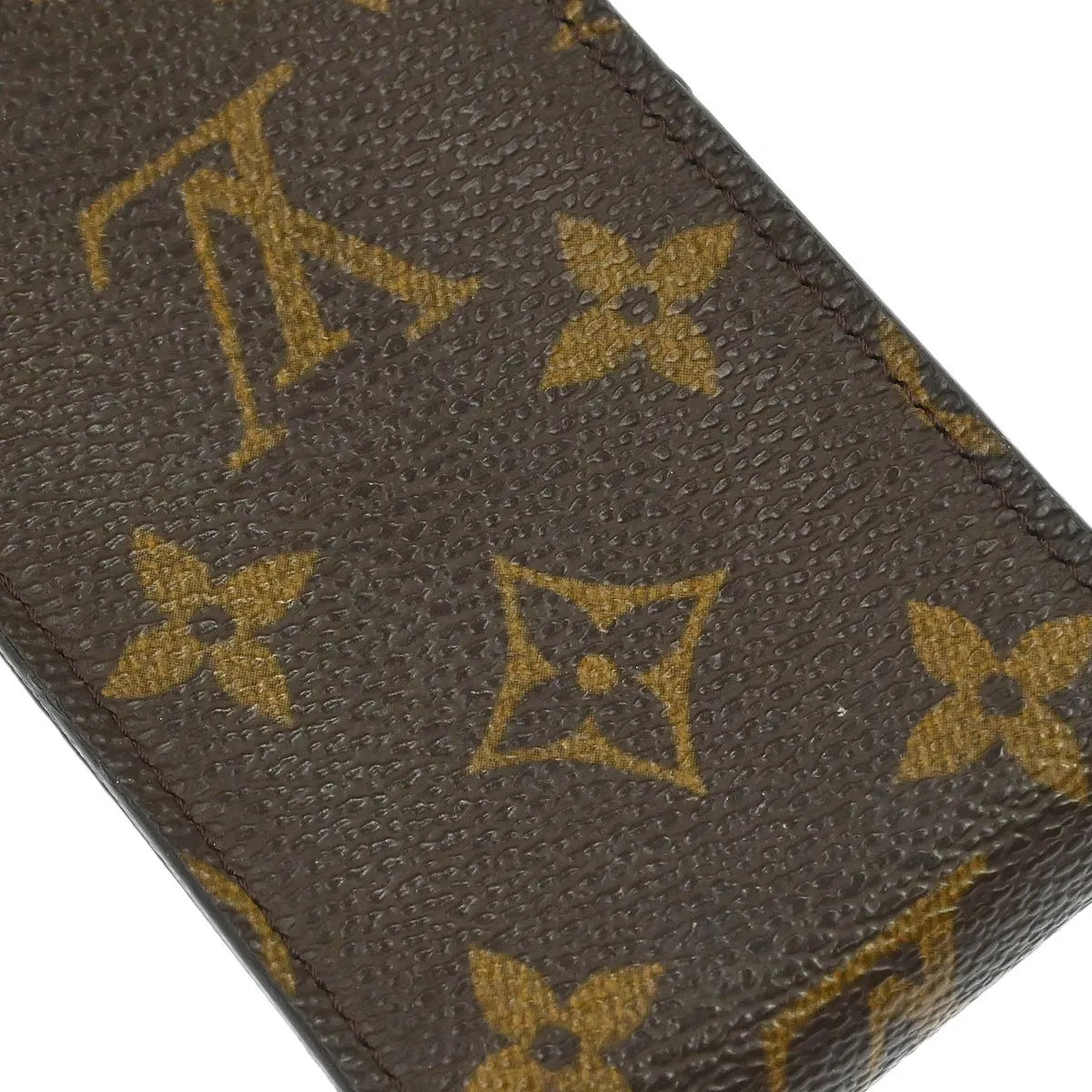 Louis Vuitton Cigarette Case Monogram Canvas Brown Canvas Clutche & Pouche Bag (Pre-Owned)