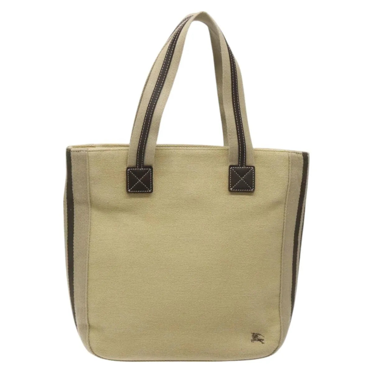 Burberry Blue Label Canvas Beige Canvas Tote Bag Bag (Pre-Owned)