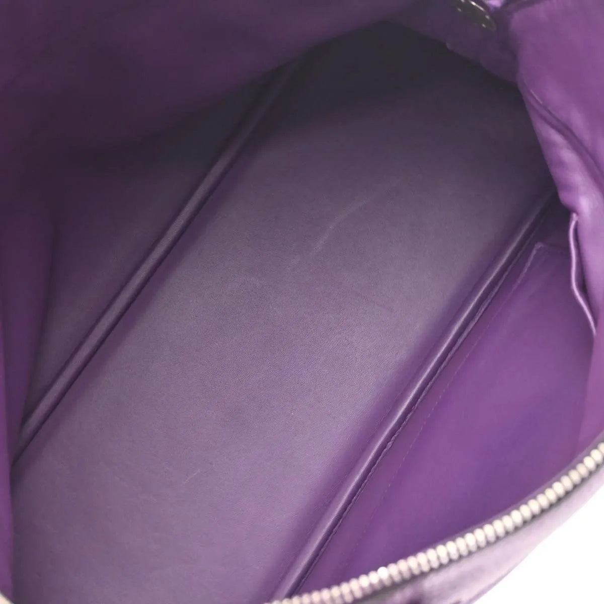 Hermes Bolide Taurillon Purple Leather Handbag (Pre-Owned)