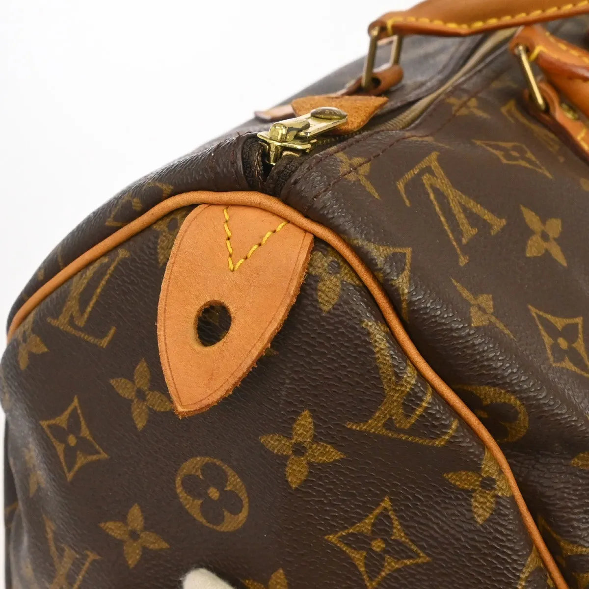 Louis Vuitton Speedy Monogram Canvas Brown Canvas Handbag (Pre-Owned)