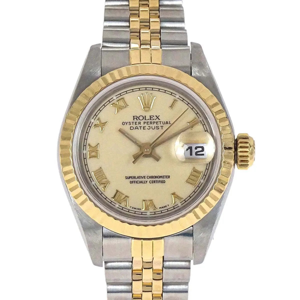 Rolex Oyster Perpetual Datejust Automatic Stainless Steel And Yellow Gold Watch (Pre-Owned)