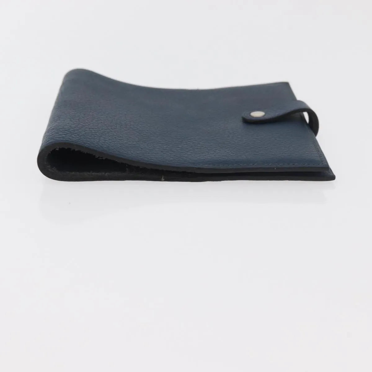 Hermes Agenda Cover Epsom Navy Leather Clutche & Pouche Bag (Pre-Owned)